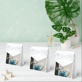 Elegante Kanten Bruiloftsinvitaties Collectie Bedankdoosjes