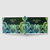 Elegante Kanten Trouwuitnodiging Gastenboek (Volledig)