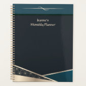 Elegante Kantoor 12-maands planner dagelijks weekm (Voorkant)