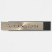Elegante Kantoor Conferentieruimte Hangende Naam B Deurbordje (Voorkant)