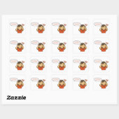 Elegante kantoorhumor sticker | deadline-modus (Vel)