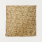 Elegante kantstof: gestructureerde patronen. wandkleed (Voorkant (horizontaal))