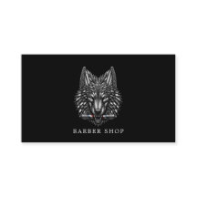 Elegante Kapperzaak Zilveren Wolf Kapperpaal 