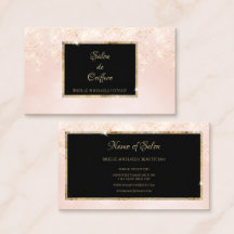 Elegante Kapsalon Roze Goud
