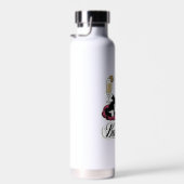 Elegante kat met Franse 75 cocktail – Classy & Sas Waterfles (Rechts)