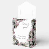 Elegante katholieke bruidsdouche bedankdoosjes (Geopend)