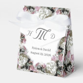 Elegante katholieke bruidsdouche bedankdoosjes (Voorkant Zijde)