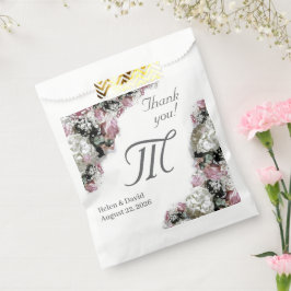 Elegante katholieke bruidsdouche bedankzakje
