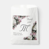 Elegante katholieke bruidsdouche bedankzakje (Voorkant)
