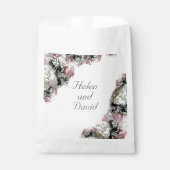 Elegante katholieke bruidsdouche bedankzakje (Voorkant)