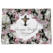 Elegante katholieke bruidsdouche groot cadeauzakje (Voorkant)