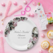 Elegante katholieke bruidsdouche papieren bordje (Feest)