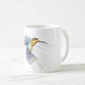 Elegante Keramische Hummingbird Mok (Voorkant rechts)