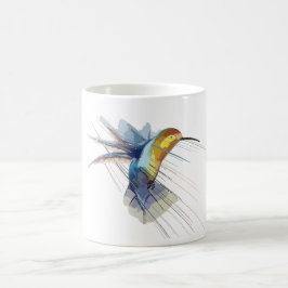 Elegante Keramische Hummingbird Mok