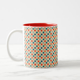 Elegante keramische mok, minimalistische koffiekop tweekleurige koffiemok