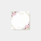 Elegante kersenbloesem 21ste verjaardagsfeestje post-it® notes (Voorkant)