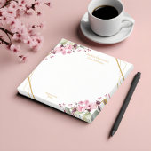 Elegante kersenbloesem 21ste verjaardagsfeestje post-it® notes