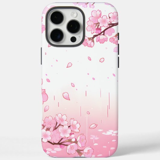 Elegante Kersenbloesem Case-Mate iPhone Case (Achterkant)