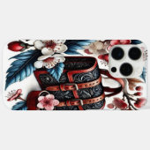 Elegante kersenbloesem creatie Case-Mate iPhone case (Achterkant (horizontaal))