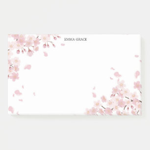 Elegante kersenbloesem gepersonaliseerde Post-it®  Notes