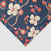 Elegante kersenbloesem naadloos patroon (10) tissuepapier (Detail)