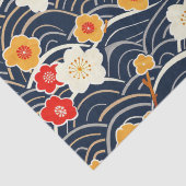 Elegante kersenbloesem naadloos patroon (12) tissuepapier (Detail)