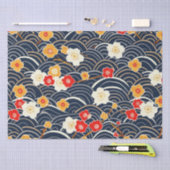 Elegante kersenbloesem naadloos patroon (12) tissuepapier (Craft)