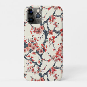 Elegante kersenbloesem naadloos patroon (13) Case-Mate iPhone case