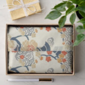 Elegante kersenbloesem naadloos patroon (14) tissuepapier (Geschenk)