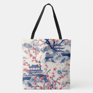 Elegante kersenbloesem naadloos patroon (15) tote bag