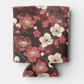 Elegante kersenbloesem naadloos patroon (16) blikjeskoeler (Voorkant)