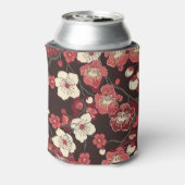 Elegante kersenbloesem naadloos patroon (16) blikjeskoeler (Blikje Achterkant)