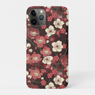 Elegante kersenbloesem naadloos patroon (16) Case-Mate iPhone case