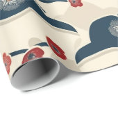 Elegante kersenbloesem naadloos patroon (2) cadeaupapier (Rol Hoek)