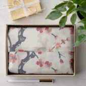 Elegante kersenbloesem naadloos patroon (5) tissuepapier (Geschenk)