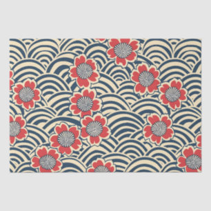 Elegante kersenbloesem naadloos patroon (8) tissuepapier