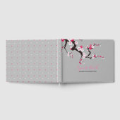 Elegante Kersenbloesem Roze bloemen Trouwgast Gastenboek (Volledig)