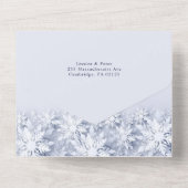 Elegante kerst 7 foto begroeting vakantie Kaart (Achterkant)