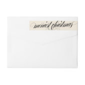 Elegante kerst bloemen vakantie (Achterkant)