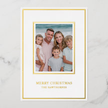 Elegante Kerst Foto Eenvoudig
