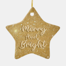 Elegante Kerst goud glitters