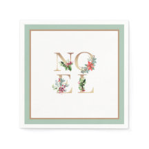 Elegante kerst goud Noel groen bessen groen