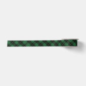 Elegante Kerst Groen Karo Festive Satijnen Lint (Voorkant)