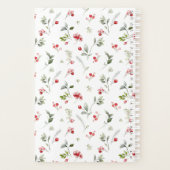 Elegante kerst Holly Planner (Achterkant)