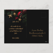  Elegante Kerst Kaart met Krans