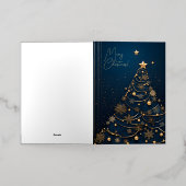 Elegante Kerst Kaart Series (Buiten Laag)