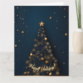 Elegante Kerst Kaart Series (Voorkant)