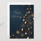 Elegante Kerst Kaart Series (Voorkant / Achterkant)