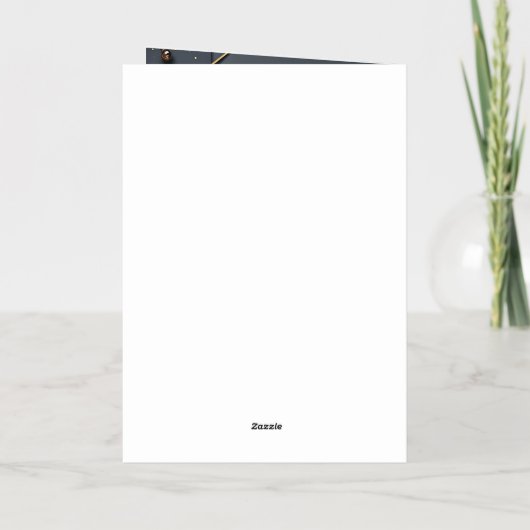 Elegante Kerst Kaart Series (Achterkant)