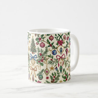 Elegante kerst-ornament koffiemok